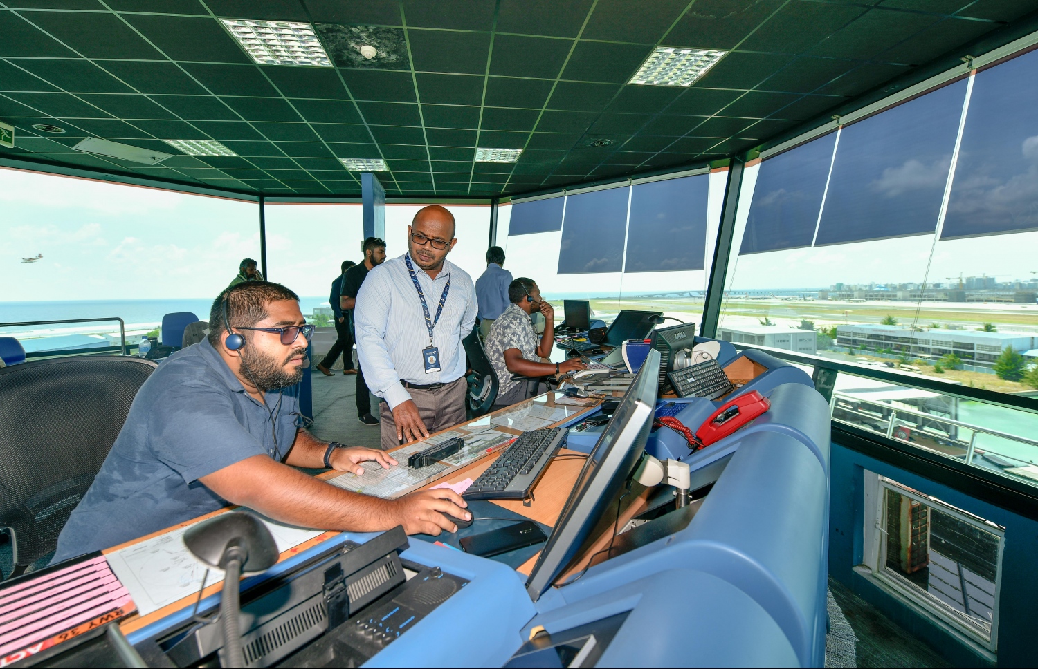 އޭޓީއާރް ޓަވަރުގައި ކުރާ މަސައްކަތްތައް ހަމީދު އިއްޔެ ބައްލަވާލައްވަނީ: އޭނާގެ ކެރިއަރުގެ 20 އަހަރު ހޭދަކުރެއްވީ ޓަވަރުގެ މަސައްކަތްތަކުގައި-- ފޮޓޯ: ނިޝާން އަލީ/ މިހާރު