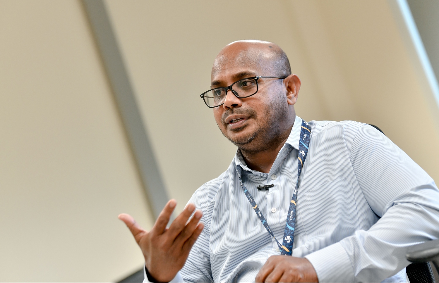 ހަމީދު "މިހާރު" އަށް ވާހަކަދައްކަވަނީ. ރާއްޖެއިން 24 ގަޑި އިރު ވައިގެ ފަސް ލައްކަ ސްކޮއާ ނޯޓީކަލް މޭލް ސަރަހައްދު ބަލަހައްޓާނެ--ފޮޓޯ:ނިޝާން އަލީ/މިހާރު