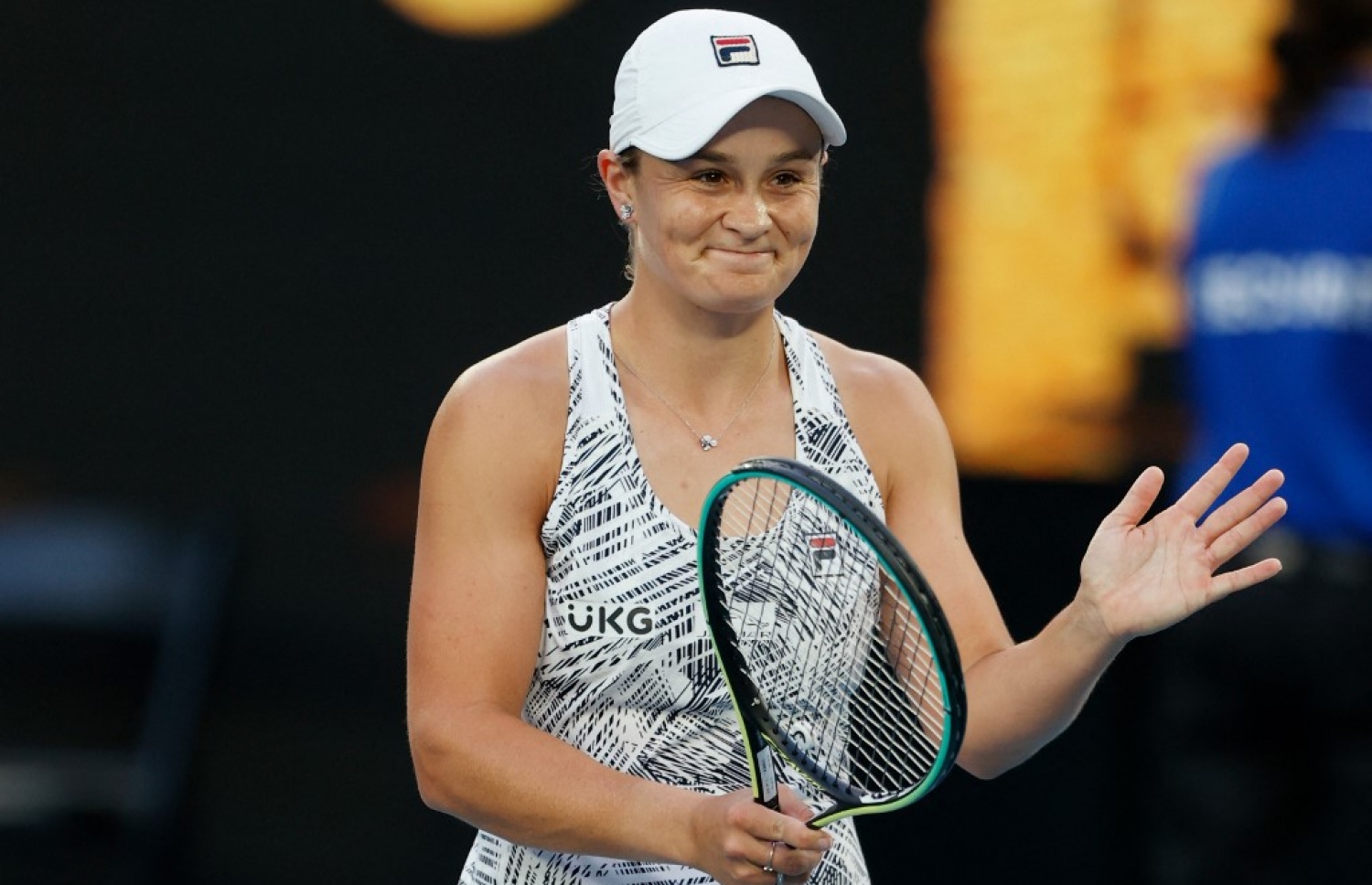 އެޝްލިއޭ ބާޓީ، 25، ރޭމެ މެޗު ކާމިޔާބު ކުރުމަށް ފަހު.-- ފޮޓޯ: އޭއެފްޕީ