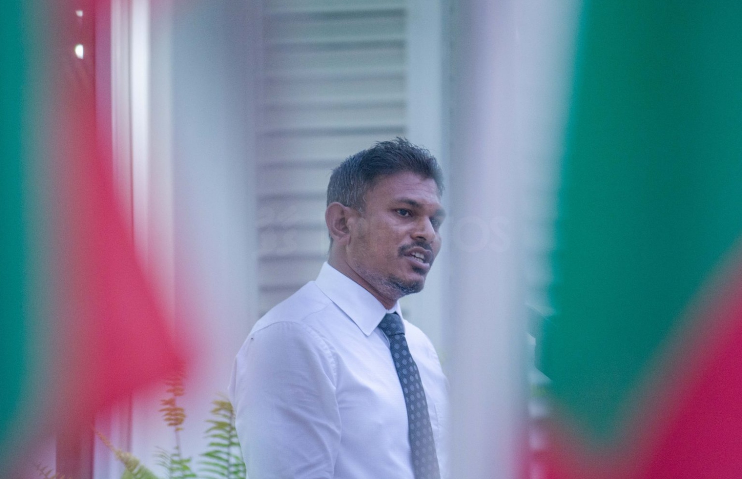 ގދ. ތިނަދޫ ކައުންސިލްގެ ރައީސް ސައުދު އަލީ.-- ފޮޓޯ: ގާފު އޮންލައިން