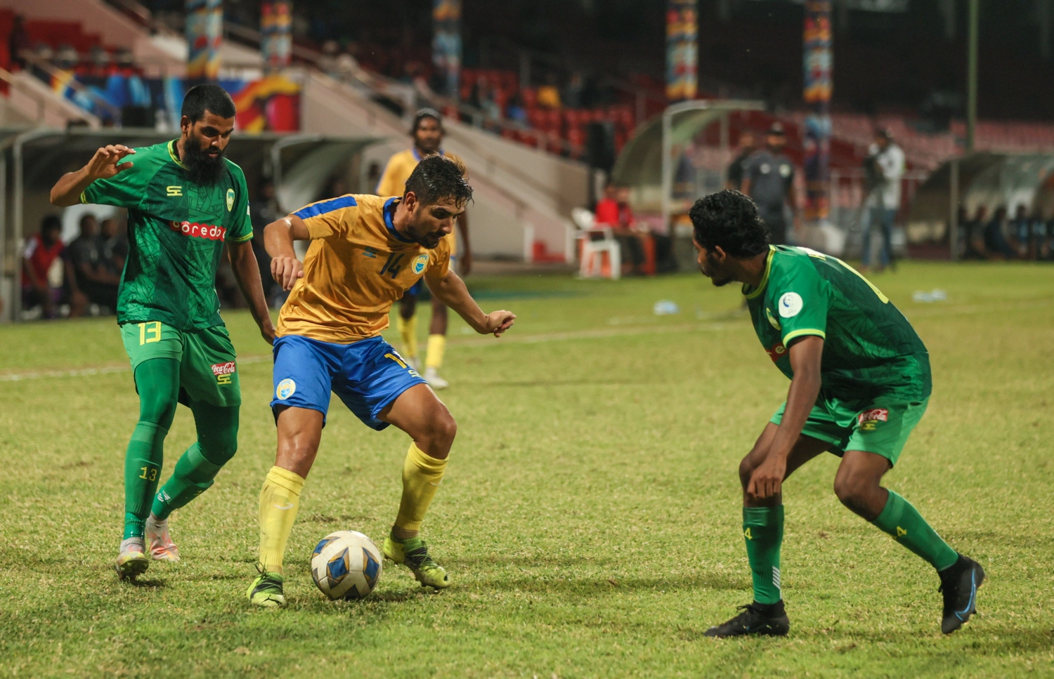 ވެލެންސިއާ އާއި މާޒިޔާ ކުޅުނު މެޗުގައި --- ފޮޓޯ: ފަޔާޒު މޫސާ | މިހާރު