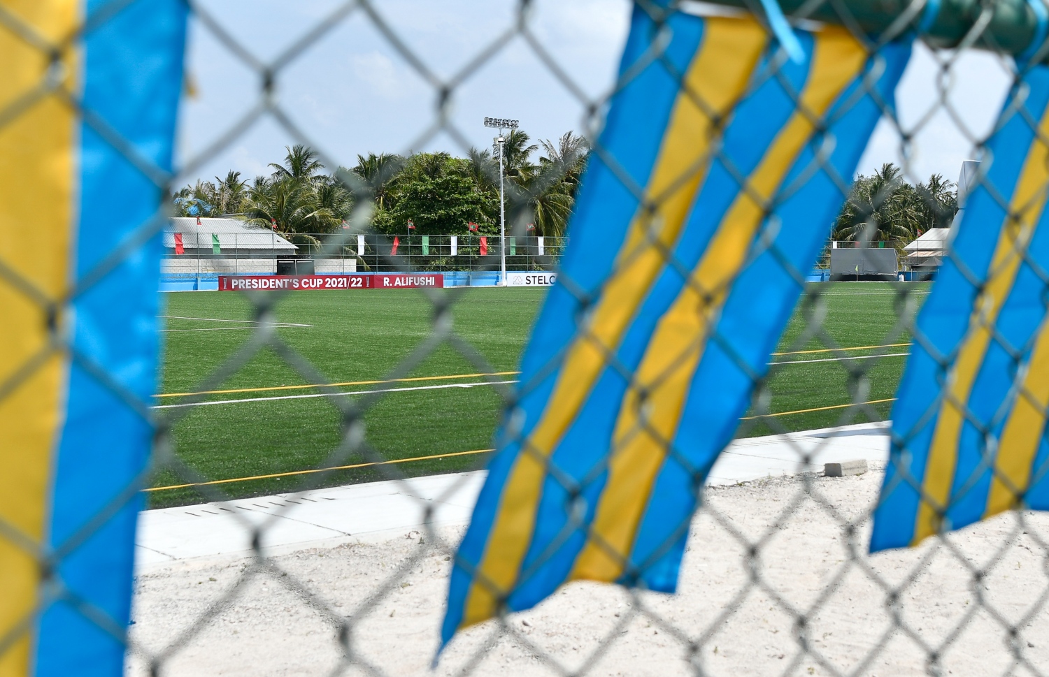 ޕްރެޒިޑެންޓްސް ކަޕް ފައިނަލަށް އަލިފުށި ދަނޑު ތައްޔާރުކޮށްފައި--. ފޮޓޯ: ނިޝާން އަލީ/މިހާރު