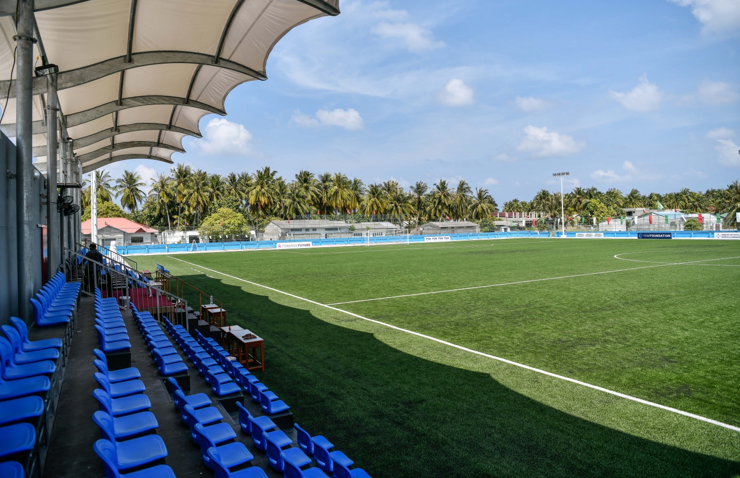 ޕްރެޒިޑެންޓްސް ކަޕް ފައިނަލަށް އަލިފުށި ދަނޑު ތައްޔާރުކޮށްފައި--. ފޮޓޯ: ނިޝާން އަލީ/މިހާރު