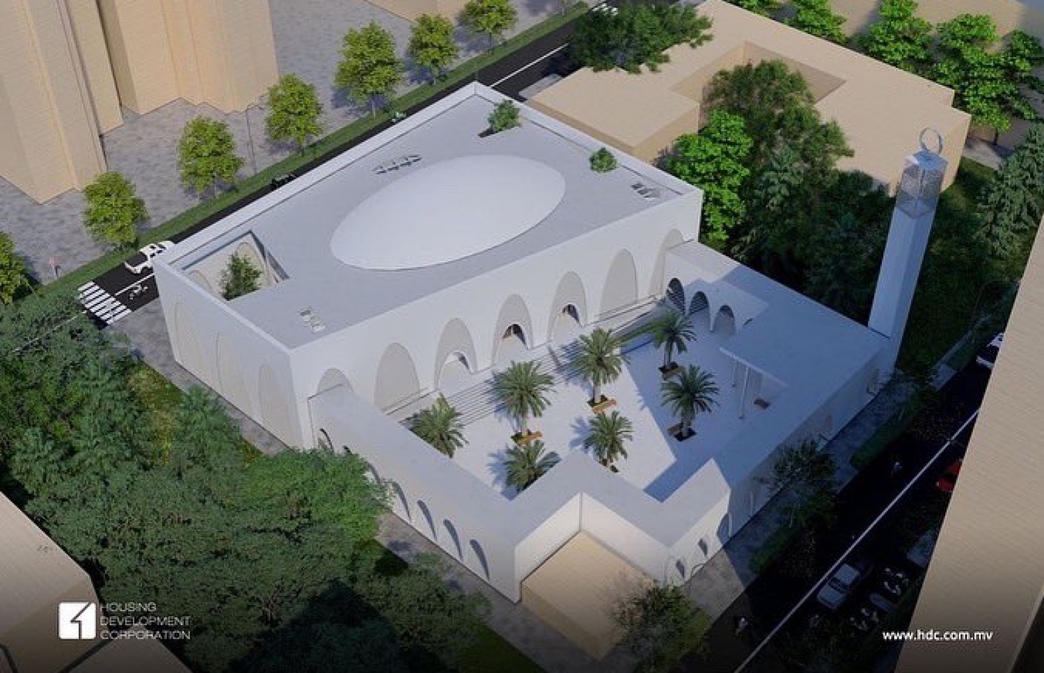 ހުޅުމާލޭ ދެ ވަނަ ފޭސްގައި އިސްލާމިކް މިނިސްޓްރީން އަޅާ މިސްކިތުގެ ކުރެހުން: މި މިސްކިތް ހަދާނީ އެސްޖޭ ކޮންސްޓްރަކްޝަނުން.