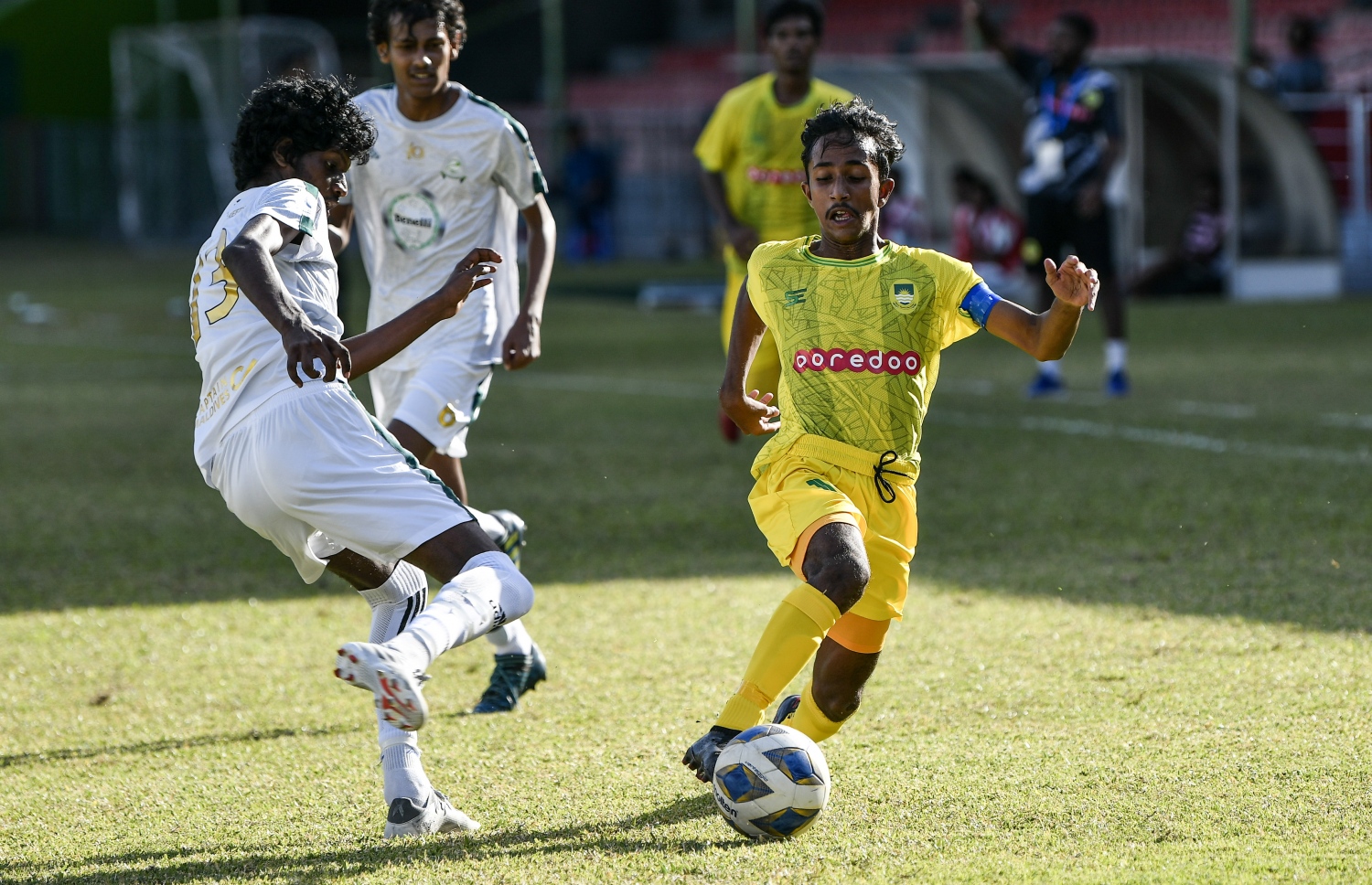 މާޒިޔާގެ އިޔާން އަތުން ބޯޅަ ހޯދަން ގްރީން ސްޓްރީޓްސްގެ ޝާދު މަސައްކަތް ކުރަނީ.-- ފޮޓޯ: ނިޝާން އަލީ/ މިހާރު