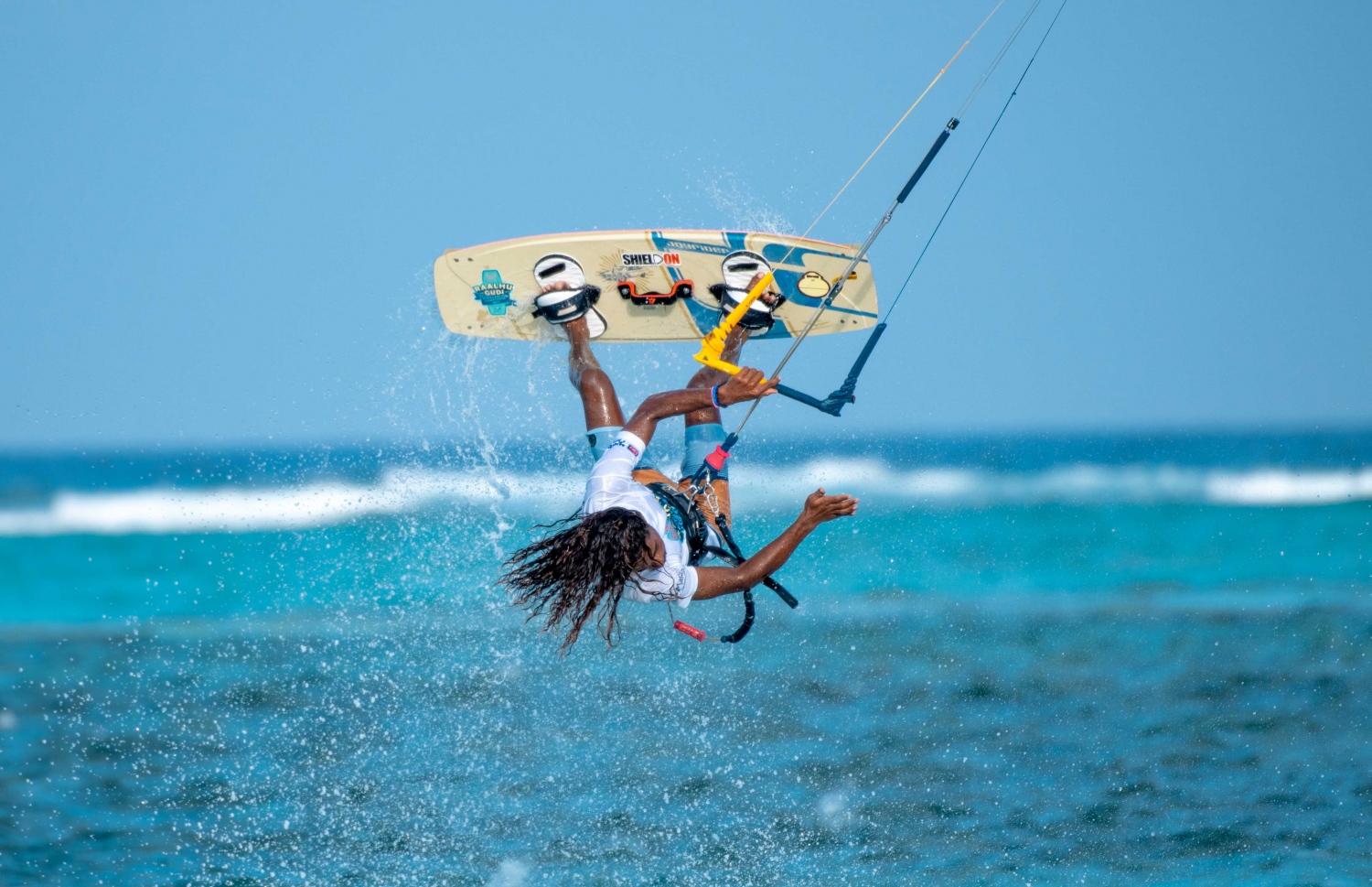 މާފުށި- ފެބްރުއަރީ 9، 2022:މަފުށީގައި ކުރިއަށްދާ ރާޅުގުޑި ކައިޓް ބޯޑިން މުބާރާތުގެ ތެރެއިން -- ފޮޓޯ: އަހުމަދު އަވްޝަން/މިހާރު