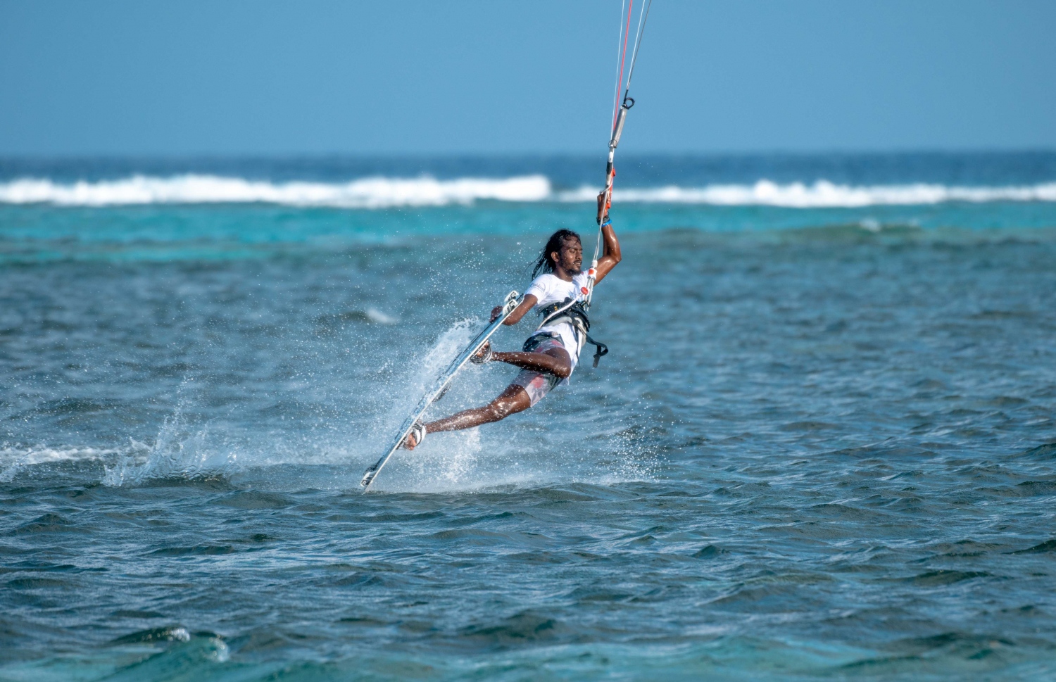 މާފުށި- ފެބްރުއަރީ 9، 2022:މަފުށީގައި ކުރިއަށްދާ ރާޅުގުޑި ކައިޓް ބޯޑިން މުބާރާތުގެ ތެރެއިން -- ފޮޓޯ: އަހުމަދު އަވްޝަން/މިހާރު