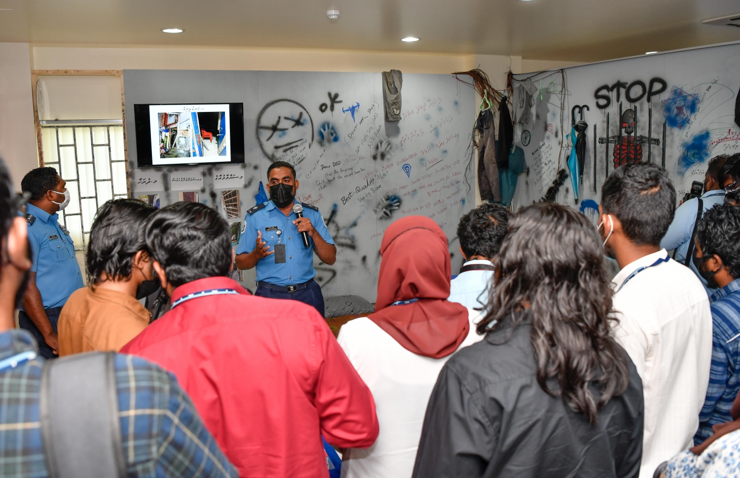 ރާއްޖޭގެ މަސްތުވާތަކެތީ ހާލަތު އޮތް މިންވަރު ފުލުހުން މީޑީއާއާ ހިއްސާކުރަނީ