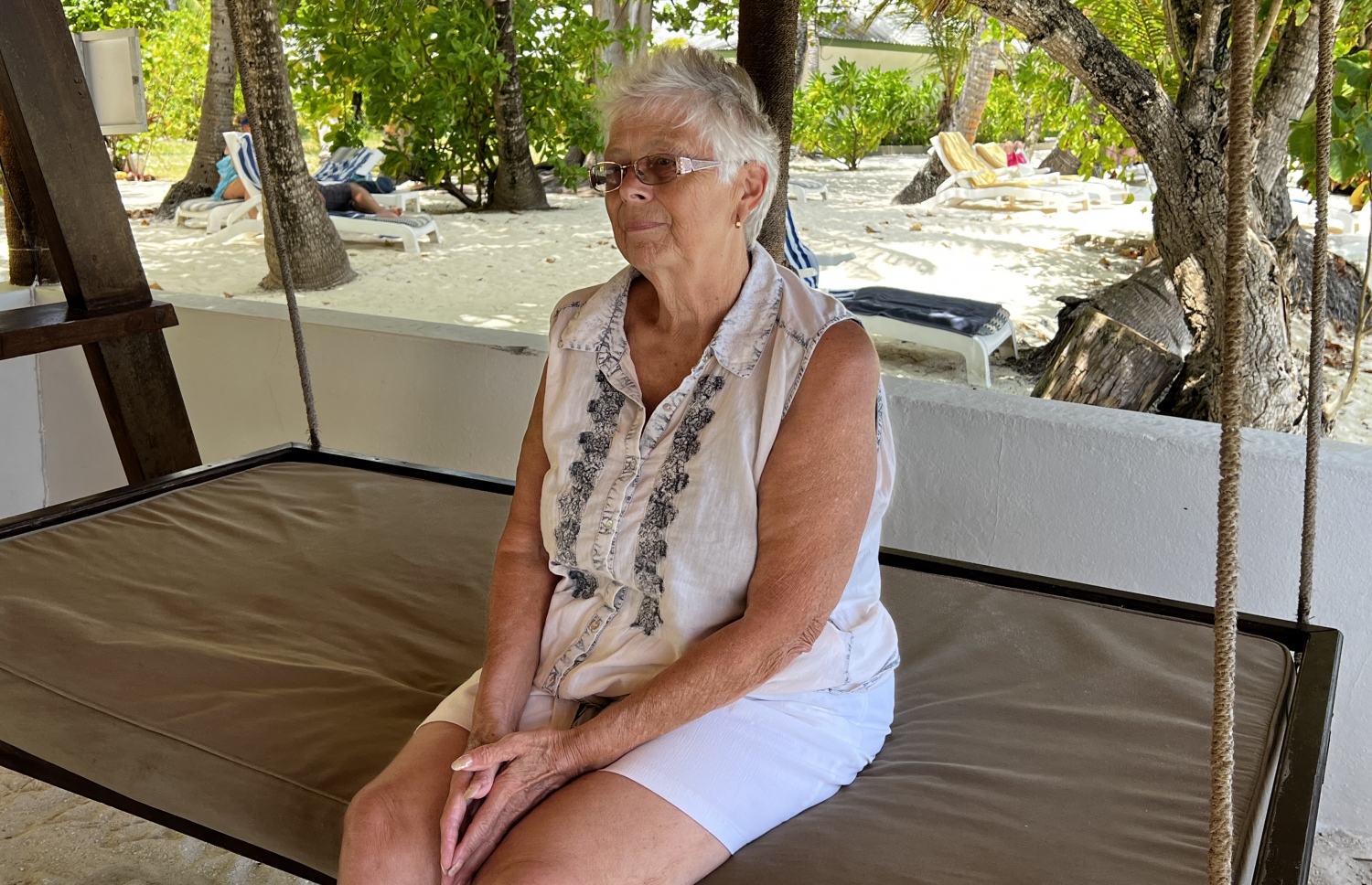 މަރިއަން އޭނާއާ ރާއްޖެއާ އޮތް ގުޅުމާ ގުޅޭގޮތުން ވާހަކަ ދައްކަނީ. -- ފޮޓޯ: މިހާރު