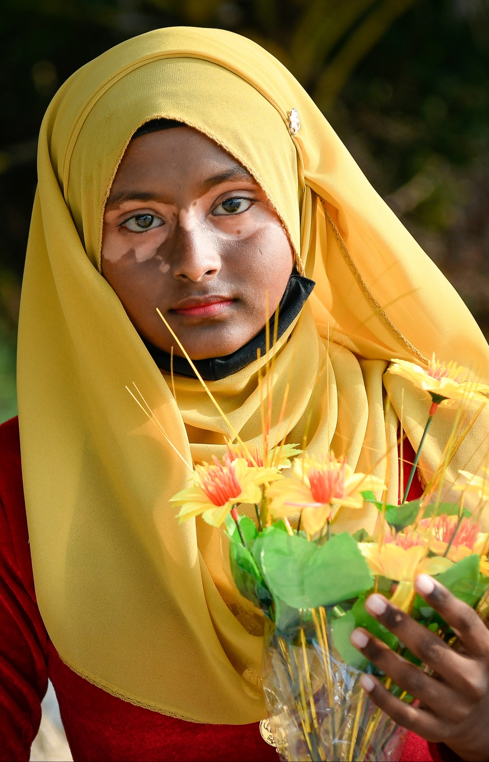 ފައްޔާޒަށް މަރުހަބާ ކިޔަން ކުޑަ ކުއްޖަކު ތައްޔާރު ވެގެން.---ފޮޓޯ: ނިޝާން އަލީ/ މިހާރު