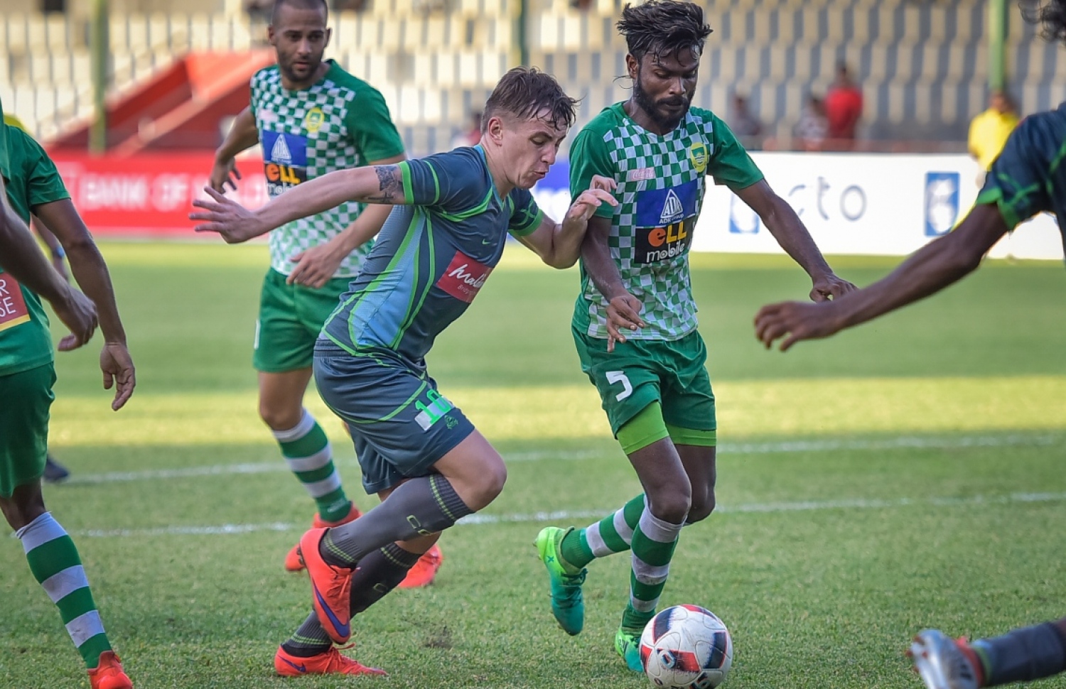 އިލިއާ ގްރީންގައި ކުޅުނު މެޗެއްގައި. --މިހާރު ފައިލް ފޮޓޯ