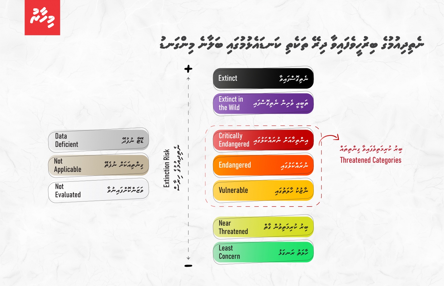 ނެތިގެން ހިނގައިދާނެ ކަމުގެ ބިރުހީވެފައިވާ ތަކެތި ކަނޑައެޅުމުގައި ބަލާ މިންގަނޑު.