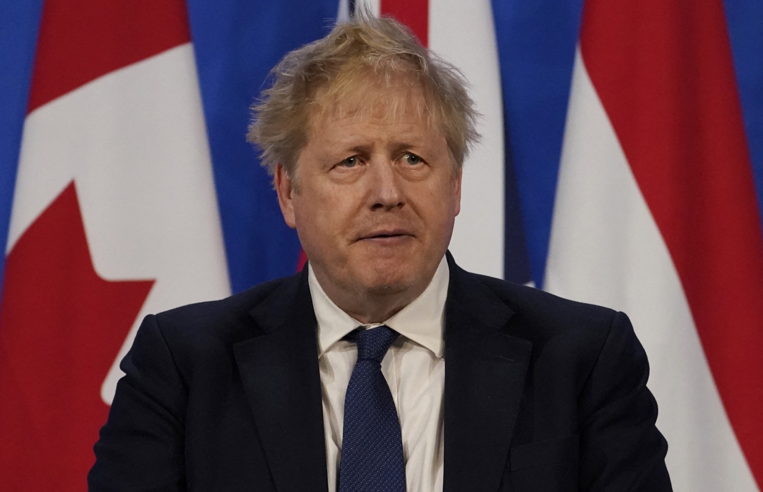 އިނގިރޭސި ވިލާތުގެ ބޮޑުވަޒީރު ބޮރިސް ޖޯންސަން. --އޭއެފްޕީ