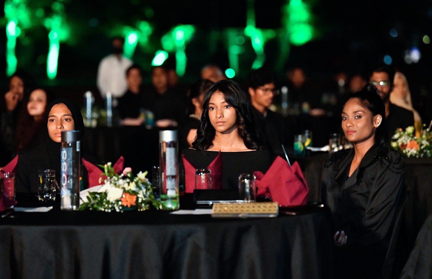 ކުޅިވަރު އެކުވެނި އެއް ނަމްބަރު ދަނޑުގައި ބޭއްވި ސްޕޯޓްސް އެވޯޑްސް ހަފްލާގައި ބައެއް އެތުލީޓުން ބައިވެރިވަނީ -- ފޮޓޯ: ފަޔާޒު މޫސާ / މިހާރު