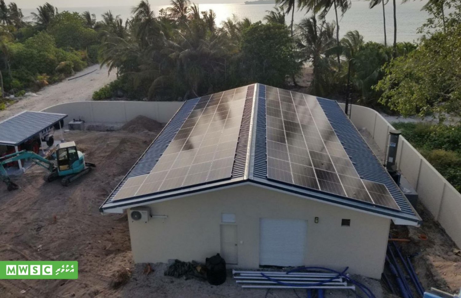 އާރުއޯ ބިލްޑިންގެ މަސައްކަތް ނިމިފައި.-- ފޮޓޯ: އެމްޑަބްލިއުއެސްސީ