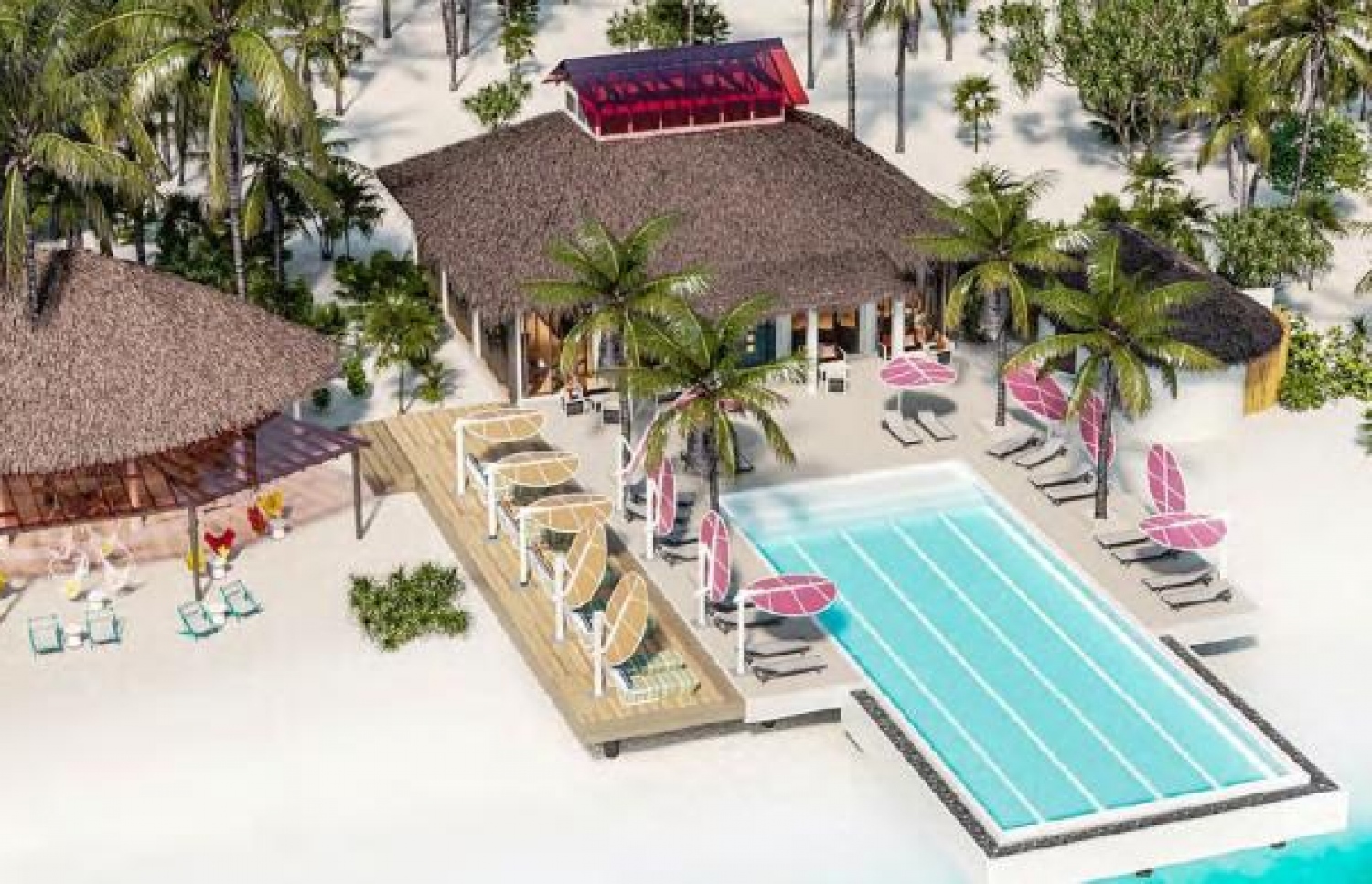 ލޯބިގިލި ރިސޯޓުގެ އިންފިނިޓީ ޕޫލް-- ފޮޓޯ: އެޓްމޮސްފިއާ