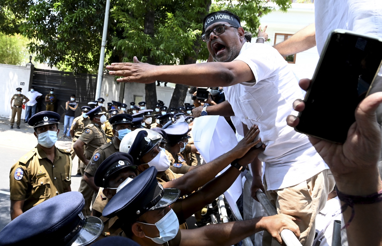 ލަންކާގެ އިދިކޮޅު މުޒާހަރާ