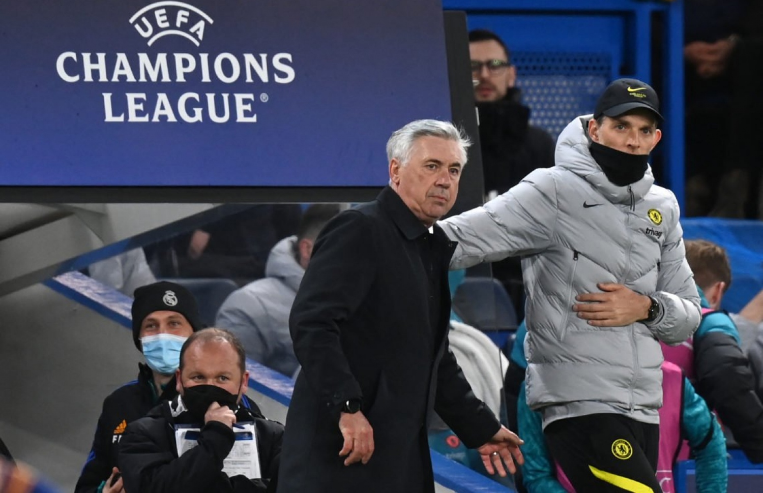 އަންޗެލޮޓީ އާއި ޓުޗެލް ކުއާޓާގެ ފުރަތަމަ ލެގުގައި.-- ފޮޓޯ: އޭއެފްޕީ