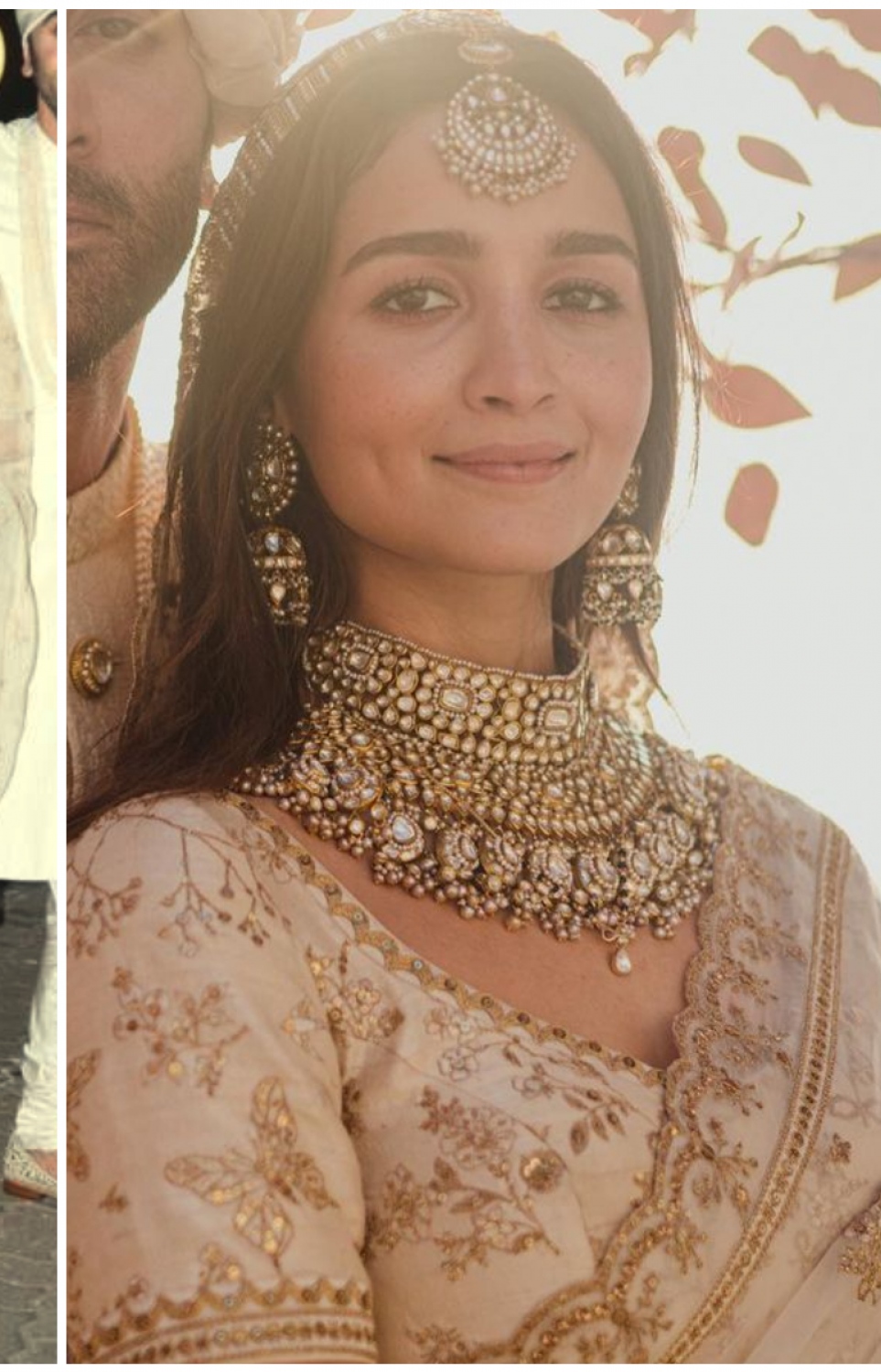 އާލިއާ ބަޓް ކައިވެނީގެ ހަފުލާގައި ލައިގެން ހުރި ހެދުން.