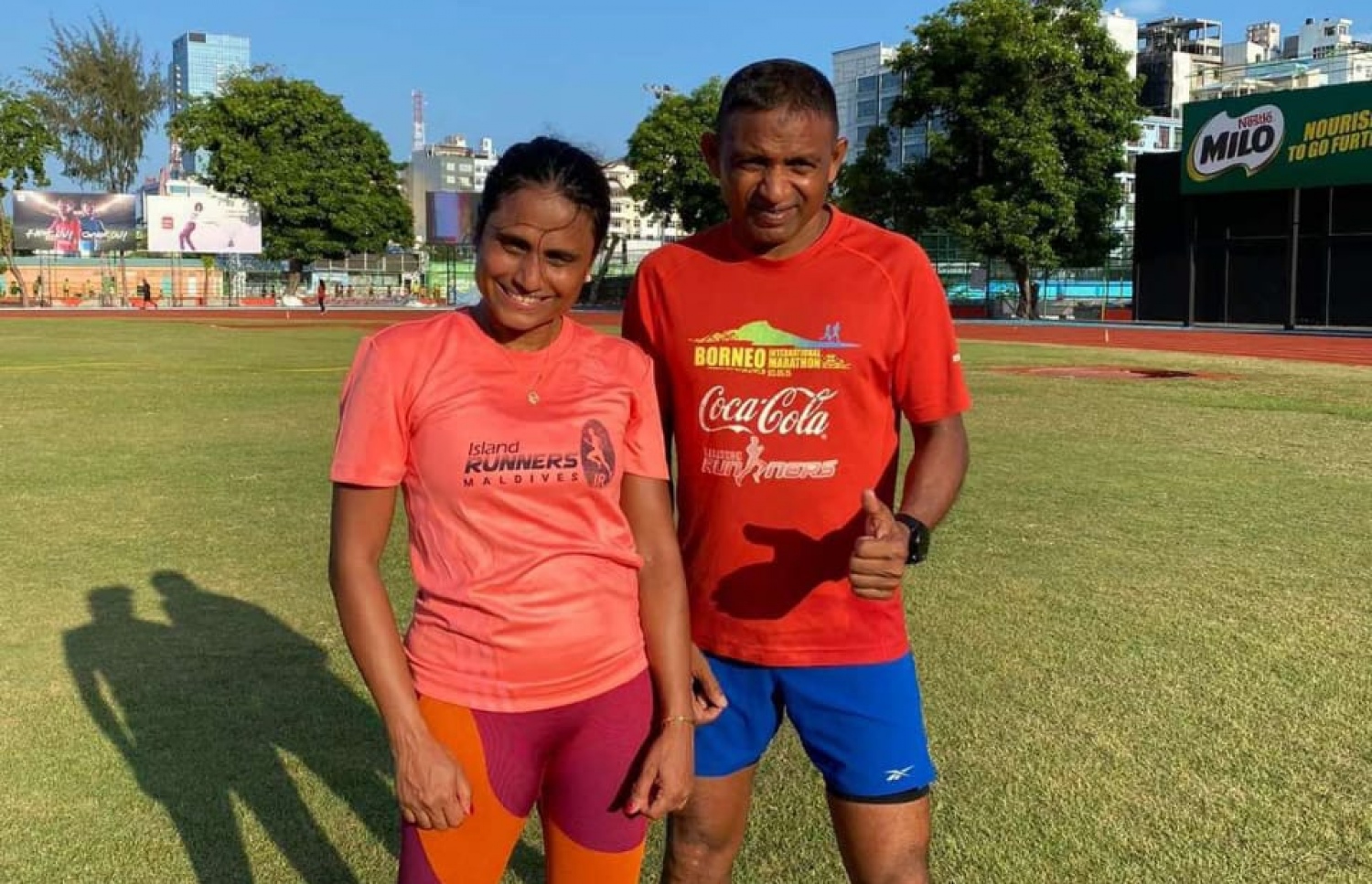 ނަސްރު އާއި ޝަމްހާ: މިހާރު ޝަމްހާ ޓްރެއިނިން ހަދަމުން އަންނަނީ ނަސްރުގެ ބެލުމުގެ ދަށުން.