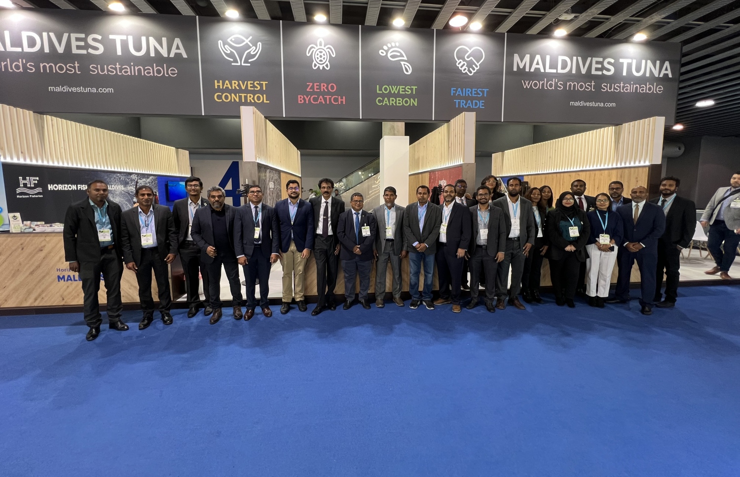 ބާސެލޯނާގައި ނިމުނު ސީފުޑް އެކްސްޕޯގައި ބައިވެރިވެ ވަޑައިގަތް ބައެއް ދިވެހި ބޭފުޅުން