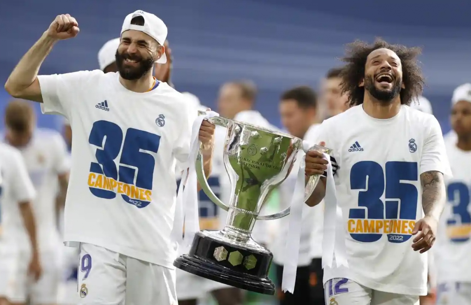 ރެއާލް މެޑްރިޑްގެ ކެޕްޓަން މާސެލޯ އާއި ވައިސް ކެޕްޓަން ބެންޒެމާ: މާސެލޯ ވަނީ ރެއާލްގެ ޖޯޒީގައި 24 ތަށި ހދާފަ