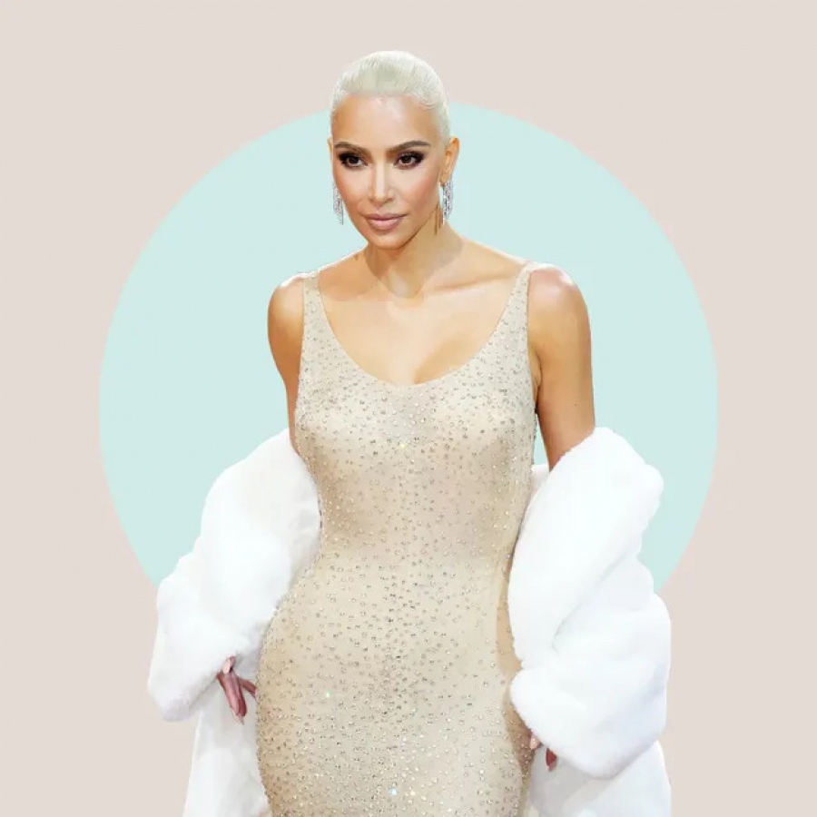 ކިމް ކަޑޭޝިއަން މެޓް ގާލާ އިވެންޓްގައި.