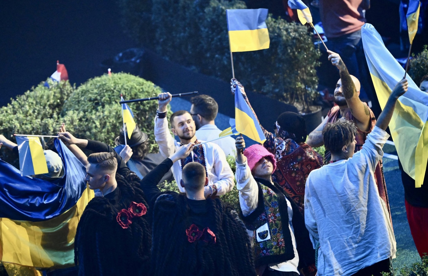 ޔުކްރެއިން އިން ޔޫރޯވިޝަންގެ ކާމިޔާބީ ފާހަގަކުރަނީ -- ފޮޓޯ: ޔޫރޯވިޝަން