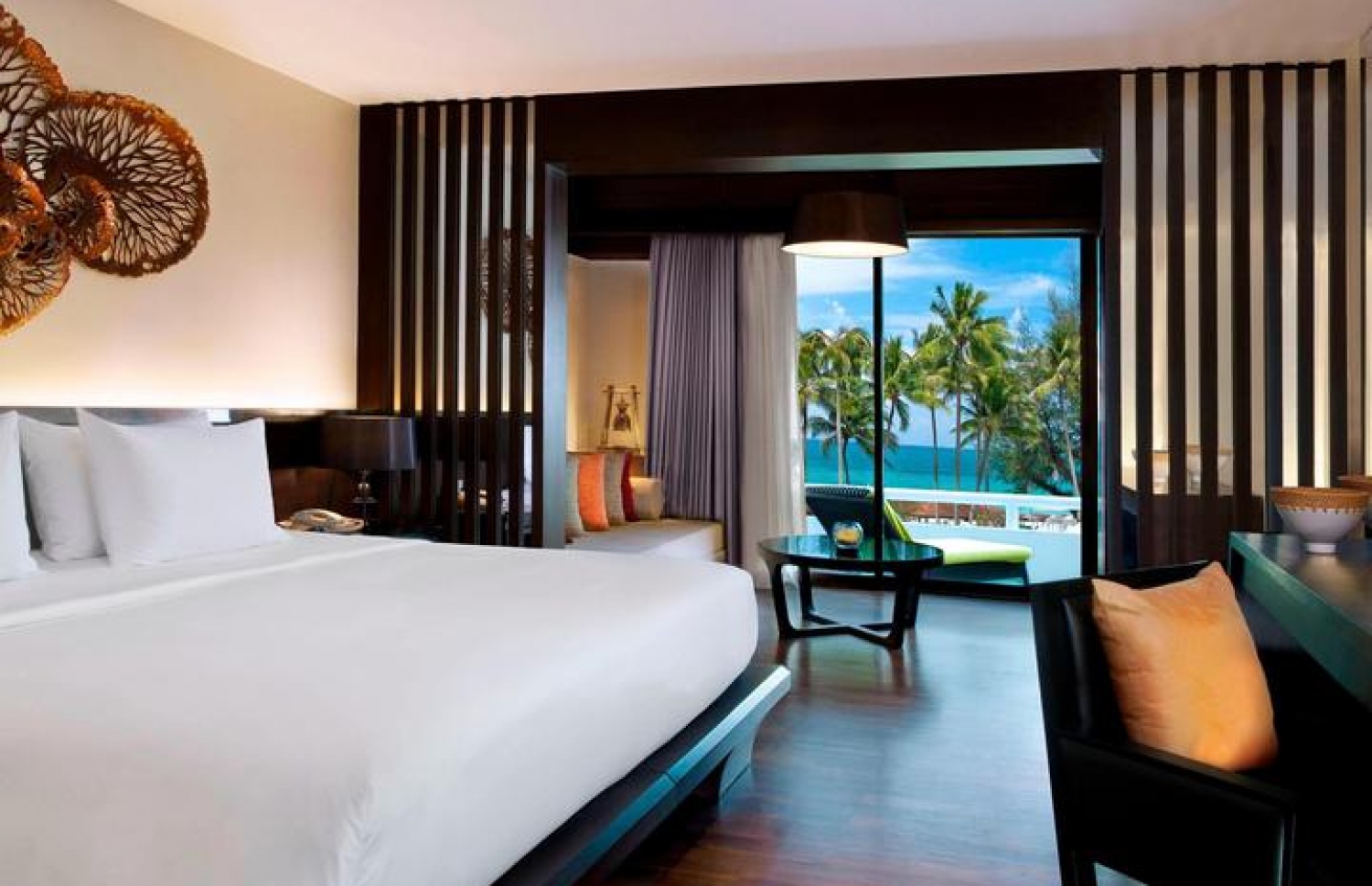 ތައިލޭންޑުގެ ޕުކެޓުގައި ހުންނަ ލަ މެރިޑިއަން ރިސޯޓުގެ ހޮޓަލް ރޫމެއް -- ފައިލް ފޮޓޯ