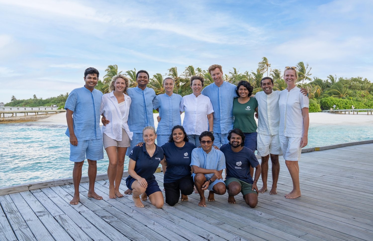 އިޝާ، އޮލިވްޑް ރިޑްލީ ޕްރޮޖެކްޓް (އޯއާރްޕީ) އާއި މޯލްޑިވްސް އަންޑަވޯޓާ އިނީޝިއޭޓީވް (އެމްޔޫއައި)ގެ ޓީމާ އެކު.