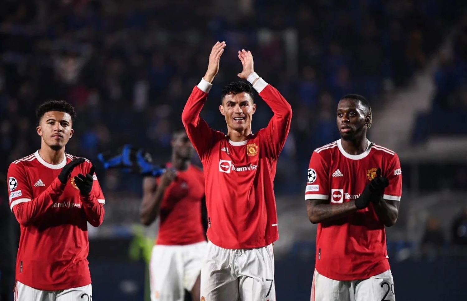 ރޮނާލްޑޯ ޗެމްޕިއަންސް ލީގުގައި އެޓަލާންޓާ ކޮޅަށް ލަނޑު ޖަހައި ޔުނައިޓެޑަށް އެއްވަރު ކޮށްދިން މެޗަށް ފަހު.-- ފޮޓޯ: އޭއެފްޕީ