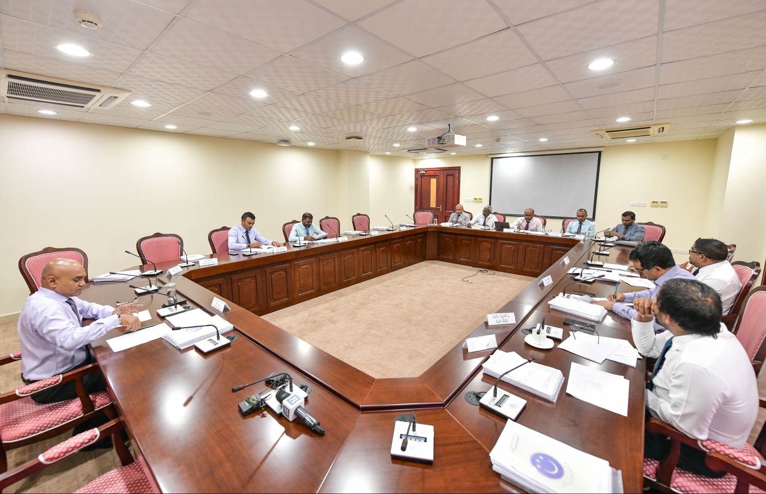 އިގްތިސާދީ ކޮމިޓީގައި މެންބަރުން މިނިސްޓަރު އަމީރާއި ސުވާލު ކުރައްވަނީ.