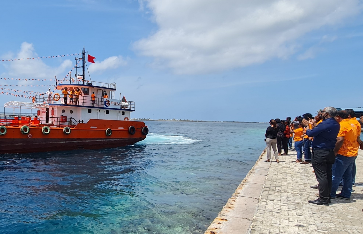 އެފްއެސްއެމްގެ 'އެމްވީ ހުނިކެ' ތެޔޮ ބާޖު ---ފޮޓޯ: އެފްއެސްއެމް