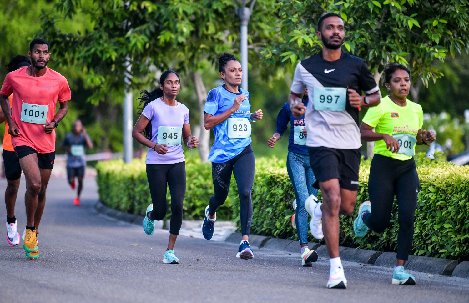 މަީ އަދި ޖައިޝާ ރޭހުގައި ވާދަކުރަނީ: ޖައިޝާގެ ފަހަތުން އަންހެން ކެޓަގަރީގެ ދެވަނަ ހޯދީ މަރީ --- ފޮޓޯ: ފަޔާޒު މޫސާ | މިހާރު