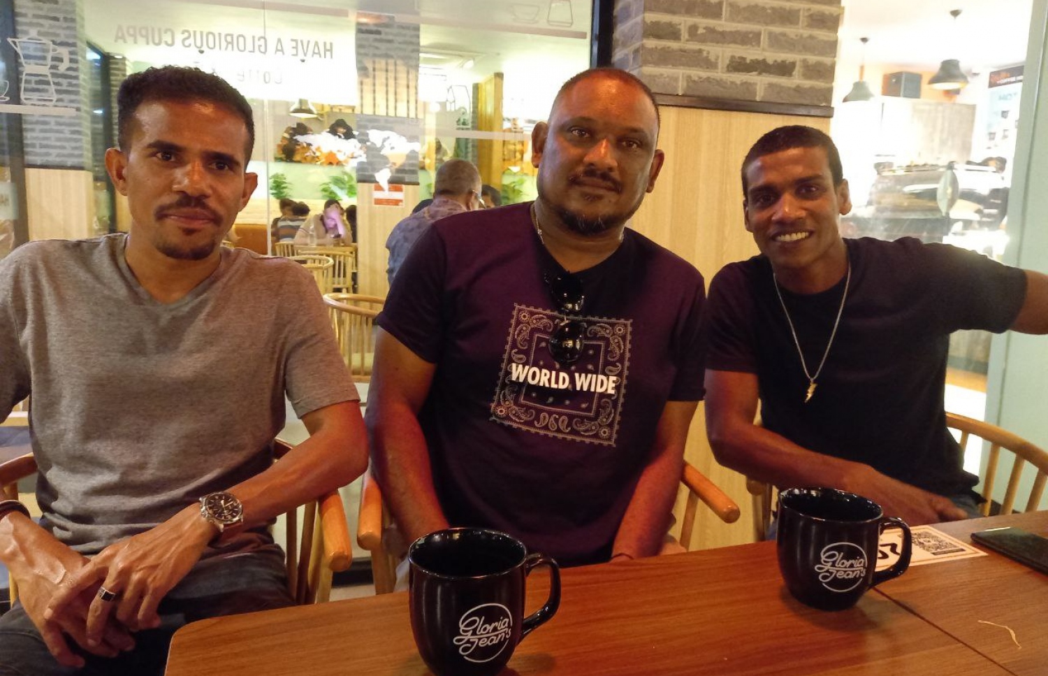 ފަޒީލް، ނަސީރް އަދި ޝަރަފް: ދެ އެތުލީޓުން ޓްރޭނިން ހަދަނީ ނަސީރުގެ ބެލުމުގެ ދަށުން