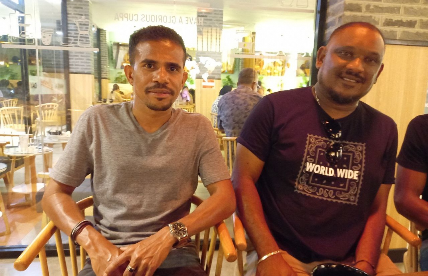 ނަސީރު އާއި ޝަރަފް: ޝަރަފް މިހާރު ޓްރޭނިން ހަދަމުން އަންނަނީ ނަސީރުގެ ކޯޗު ކަމުގެ ދަށުން