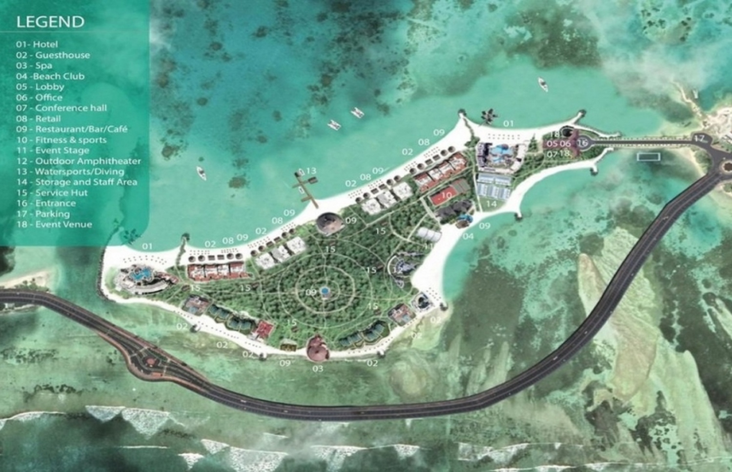 އައްޑޫގައި ހަދާ ބްރިޖު އޮންނާނެ ގޮތް ދައްކައިދޭ ކުރެހުމެއް.