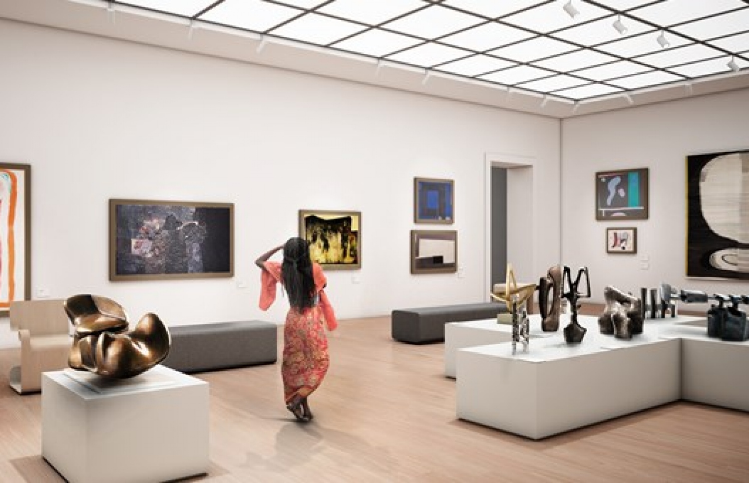 ގާތްގަނޑަކަށް 650 މިލިއަން ޑޮލަރު ހަރަދުކޮށްގެން ނޯވޭގައި ހެދި ނޭޝަނަލް މިއުޒިއަމްގެ އެތެރެ ފެންނާނެ ގޮތުގެ ޑިޒައިނެއް: އެތަން ހުޅުވަން އަންނަނީ ތައްޔާރުވަމުން -- ފޮޓޯ: ރޮއިޓާސް