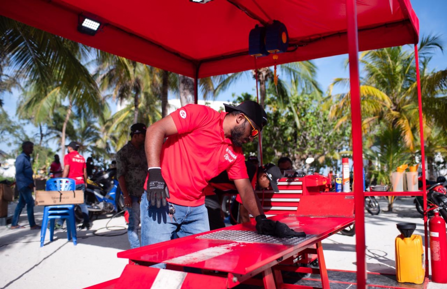 'ޔަމަހާ ފްރައިޑޭ' އިވެންޓްގެ ތެރެއިން ---ފޮޓޯ: އެލިއާ