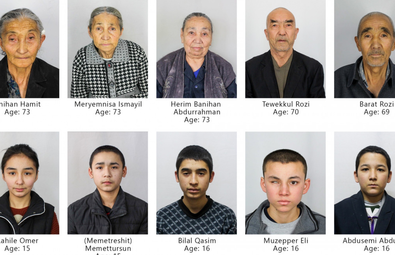 ލީކުވި ޑޮކިއުމަންޓްތަކުގެ ތެރޭގައި ހިމެނޭ، ކޭމްޕްތަކުގައި ހައްޔަރުކޮށްގެން ގެންގުޅޭ ބައެއް މީހުންގެ ފޮޓޯ