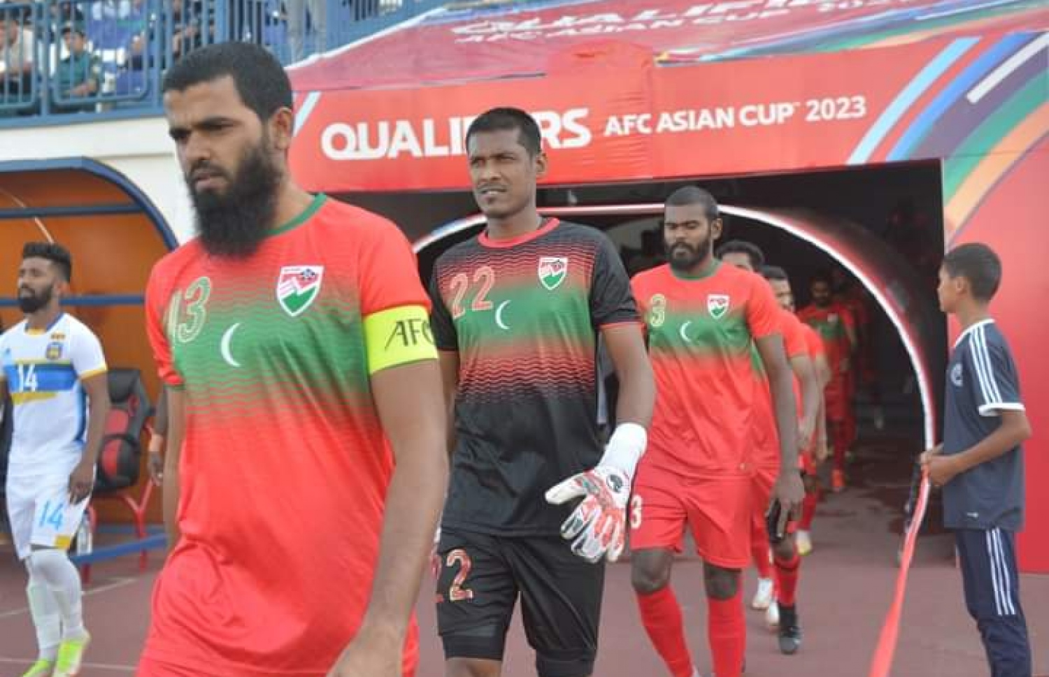 ރާއްޖޭގެ ޓީމު ދަނޑަށް ނުކުންނަނީ ކީޕަރު ފައިސަލް މެދުގައި: މެޗުގައި ފައިސަލް ވަނީ މުހިންމު ދައުރެއް އަދާކޯށްފަ --- ފޮޓޯ: އެފްއޭއެމް