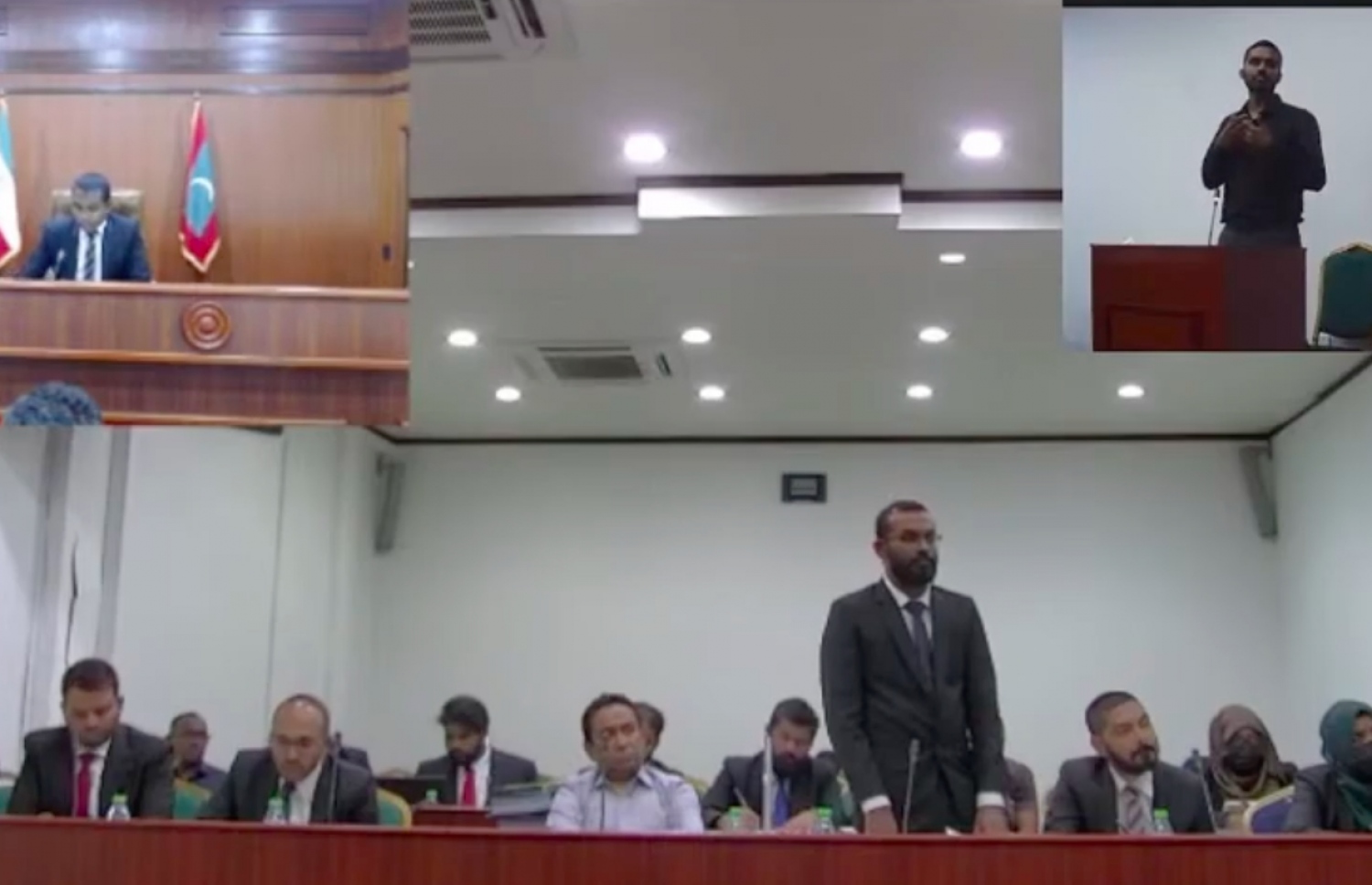 މިއަދުގެ އަޑުއެހުން ކްރިމިނަލް ކޯޓުގައި ކުރިއަށް ދަނީ.