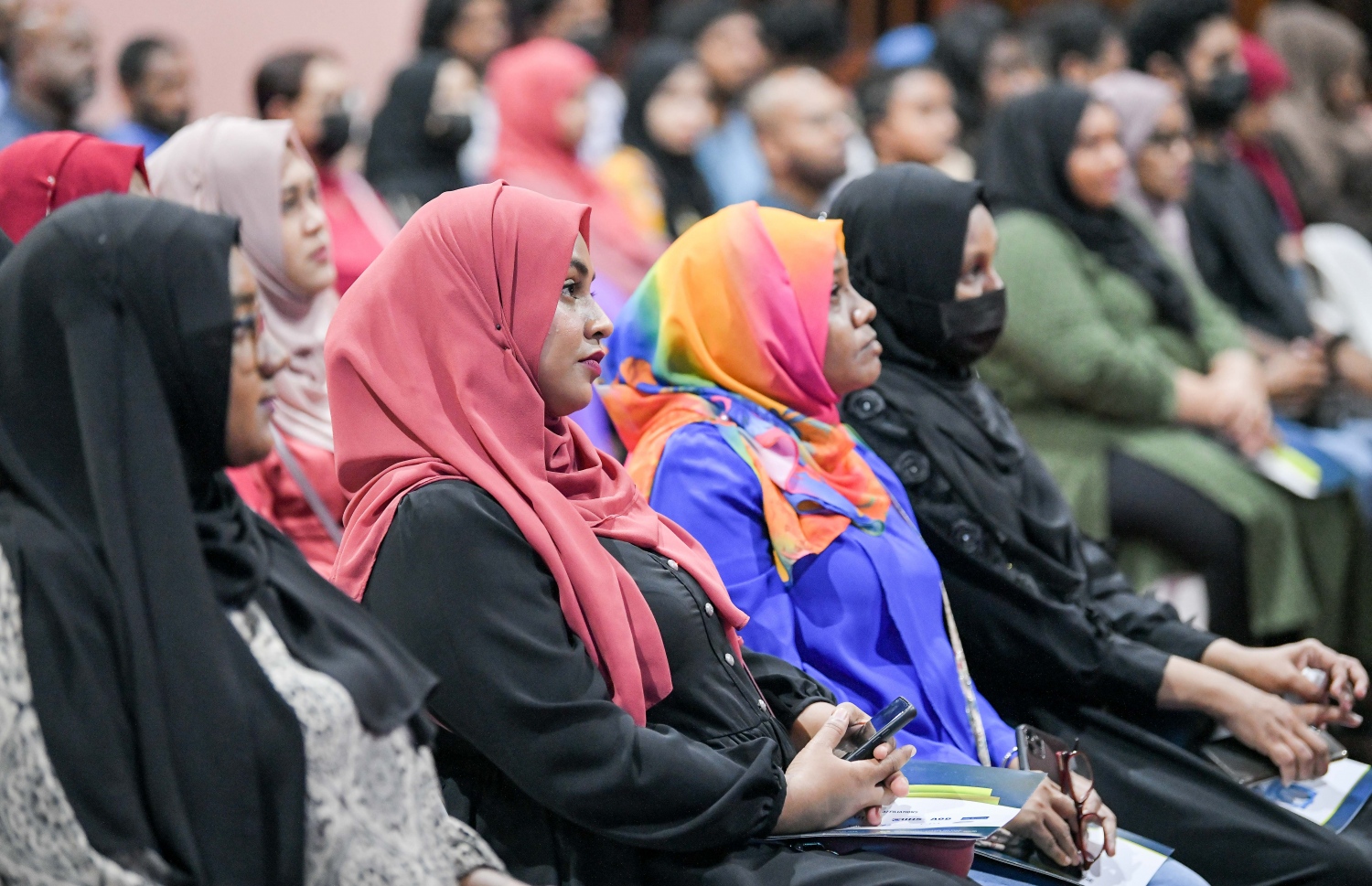 އޮރިއެންޓޭޝަންގެ ބައެއް ބައިވެރިން ---ފޮޓޯ: ނިޝާން އަލީ | މިހާރު