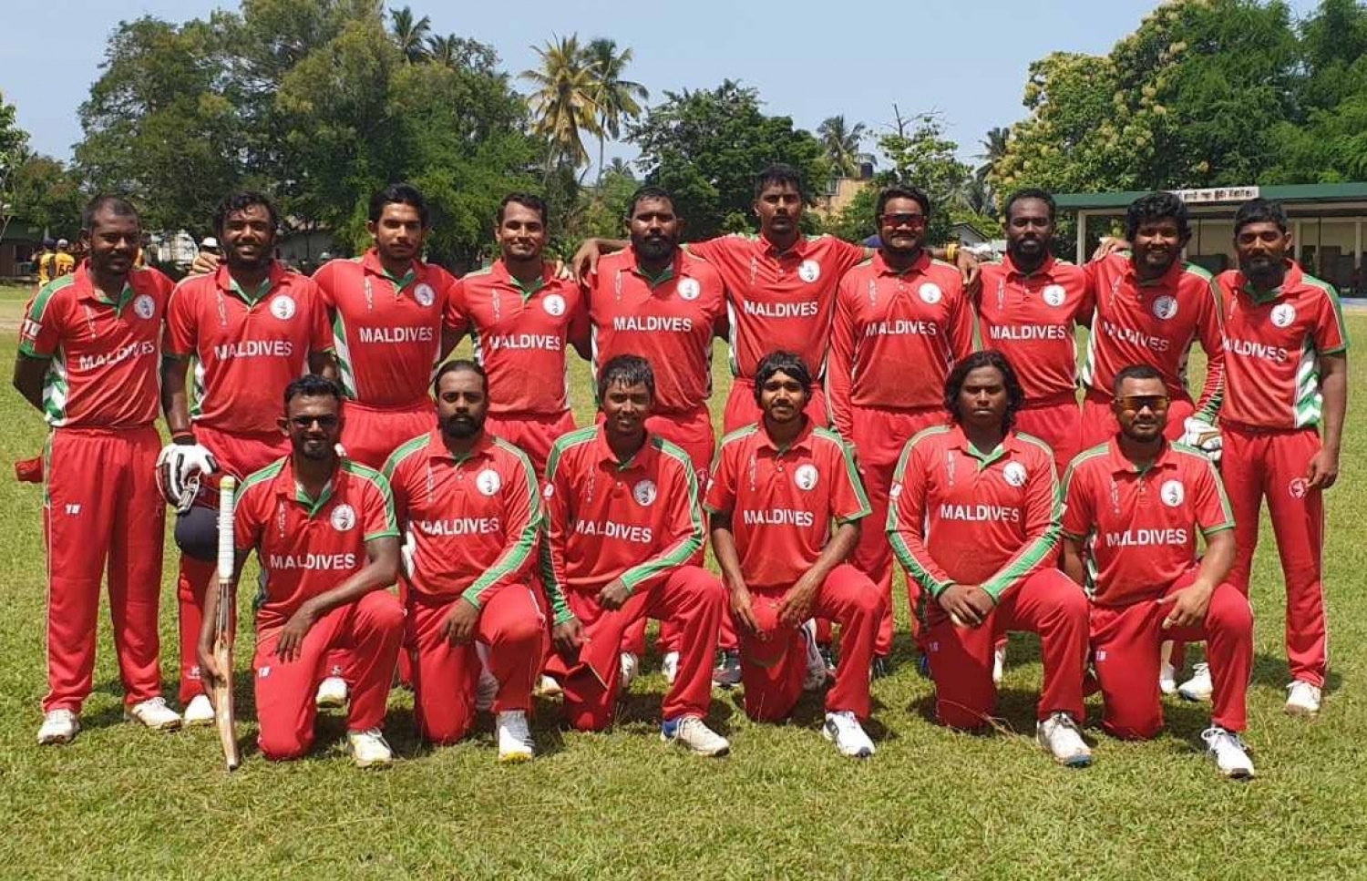 ލަންކާ ކޭމްޕުގައި ބައިވެރިވާ ރާއްޖޭގެ ގައުމީ ކްރިކެޓް ޓީމު ކުޅުންތެރިން.-- ފޮޓޯ: ސީބީއެމް