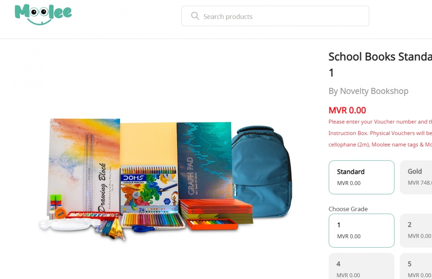 މޫލީ ވެބްސައިޓުގެ ސްކްރީން ޝޮޓެއް --- ފައިލް ފޮޓޯ: މިހާރު