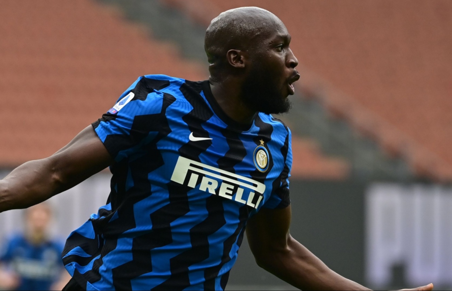 ލުކާކޫ އިންޓަ މިލާނަށް ލީގުގައި ލަނޑެއް ޖެހުމަށް ފަހު.-- ފޮޓޯ: ގެޓީ އިމޭޖަސް