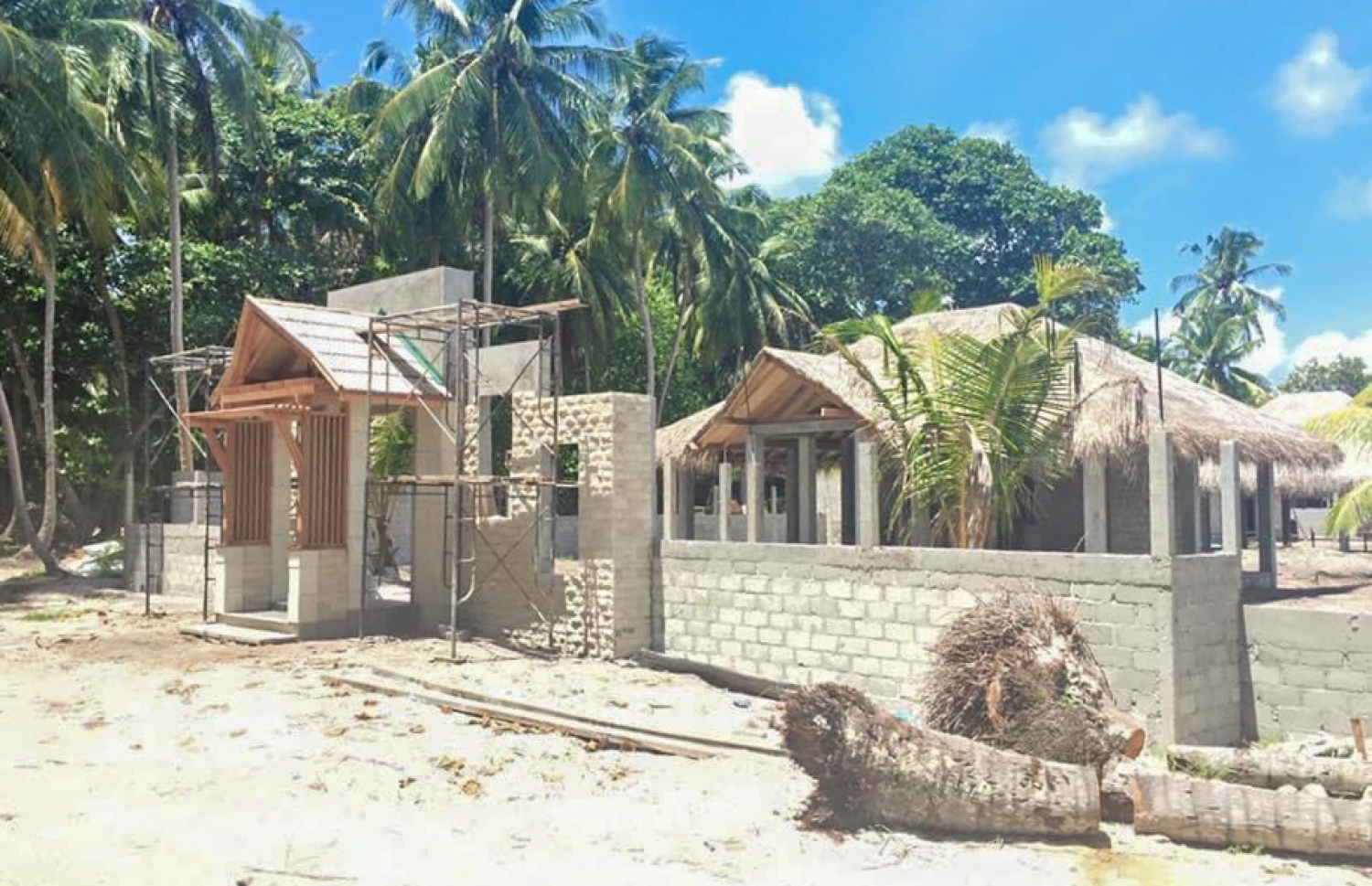 ނައިބު ރައީސް މަސައްކަތްކުރެއްވި އިރު ނަގާފައިވާ އިމާރާތުގެ ފޮޓޯއެއް.