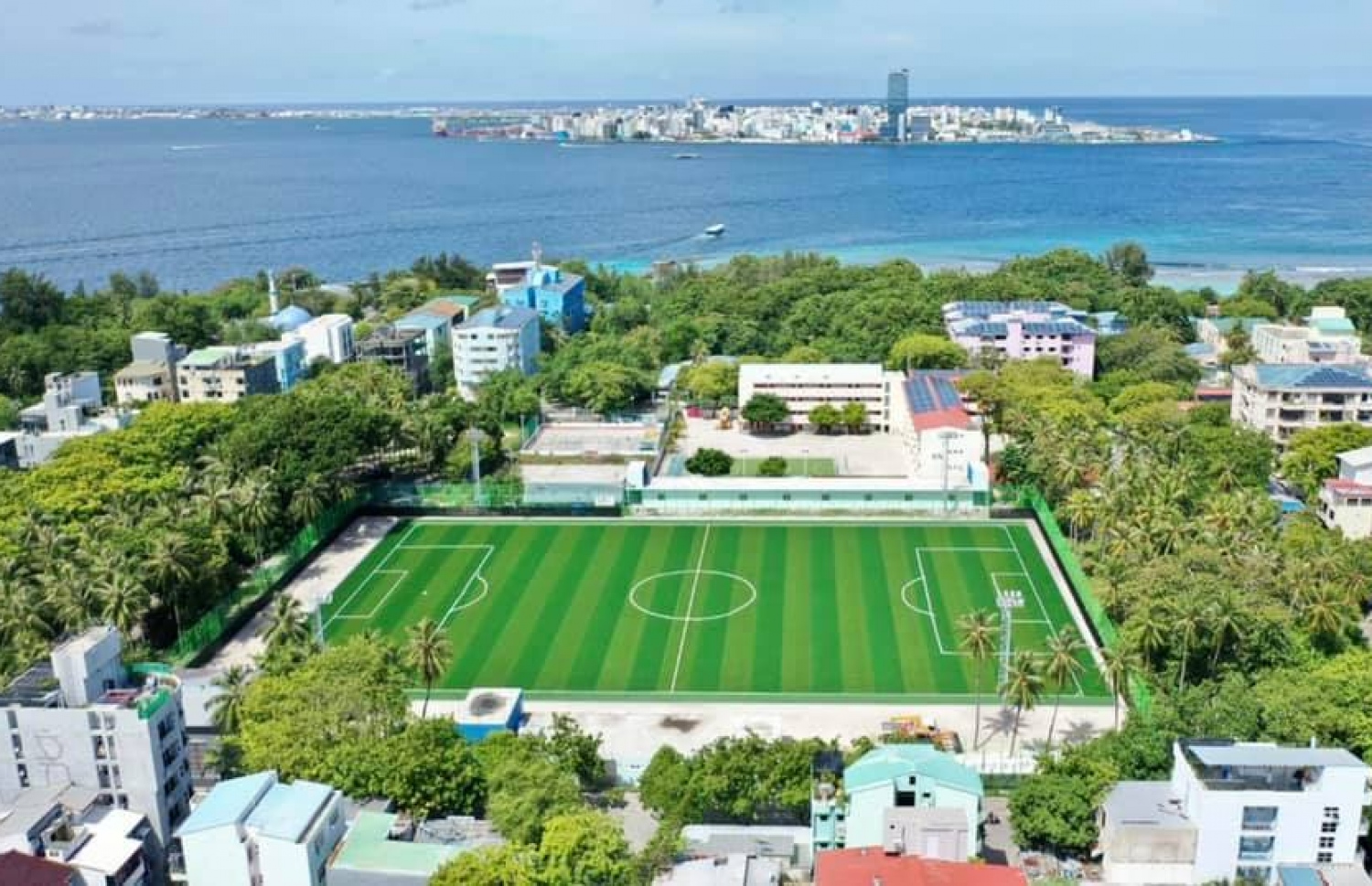 ވިލިމާލެ ފުޓުބޯޅަ ދަނޑު.-- ފޮޓޯ: އެފްއޭއެމް