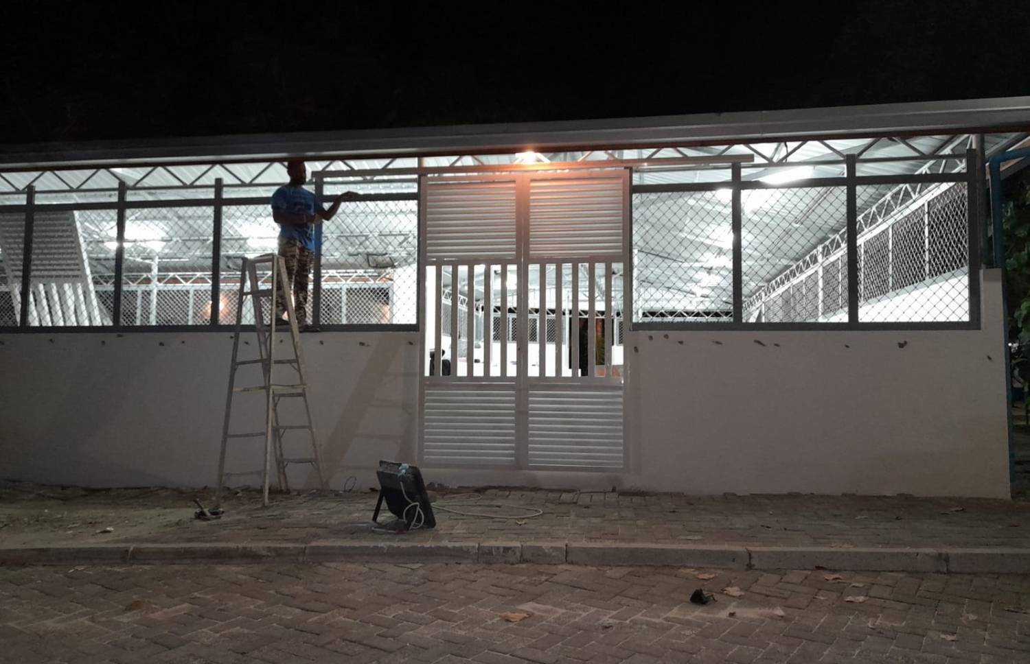 މާލޭ ސިޓީ ކައުންސިލުން ވިލިމާލޭގައި ހަދަމުން އަންނަ ލޯކަލް މާރުކޭޓް -- ފޮޓޯ: މާލޭ ސިޓީ ކައުންސިލް