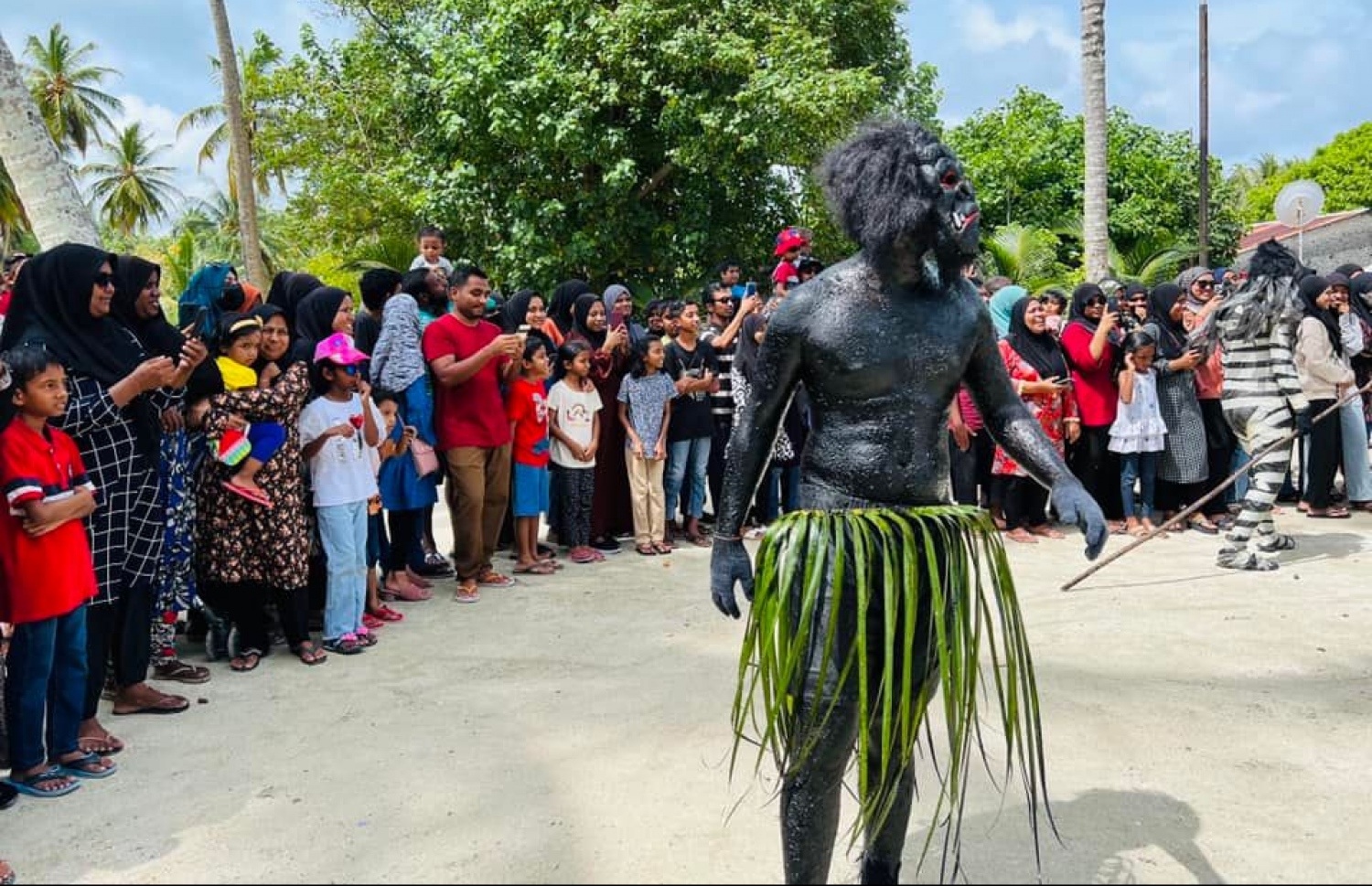 ތ. ކިނބިދޫގައި އީދު ފާހަގަކުރުން -- ފޮޓޯ: ކިނބިދޫ ކައުންސިލް